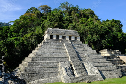 Mexico Palenque - Mayan Temple of the Inscriptions