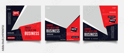 Business Conference social media template