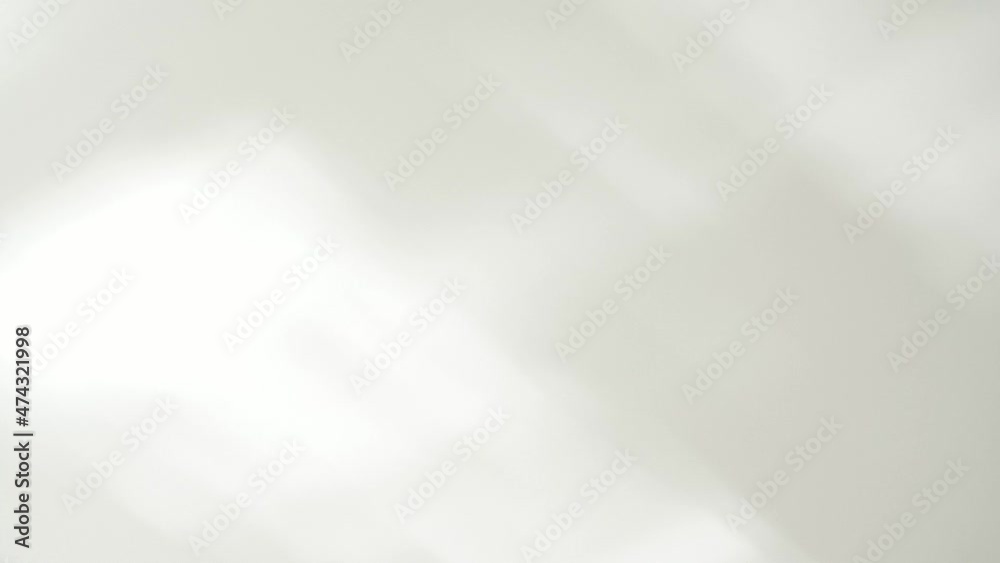 Grey and white smooth bokeh abstract background, blurred natural shadows motion
