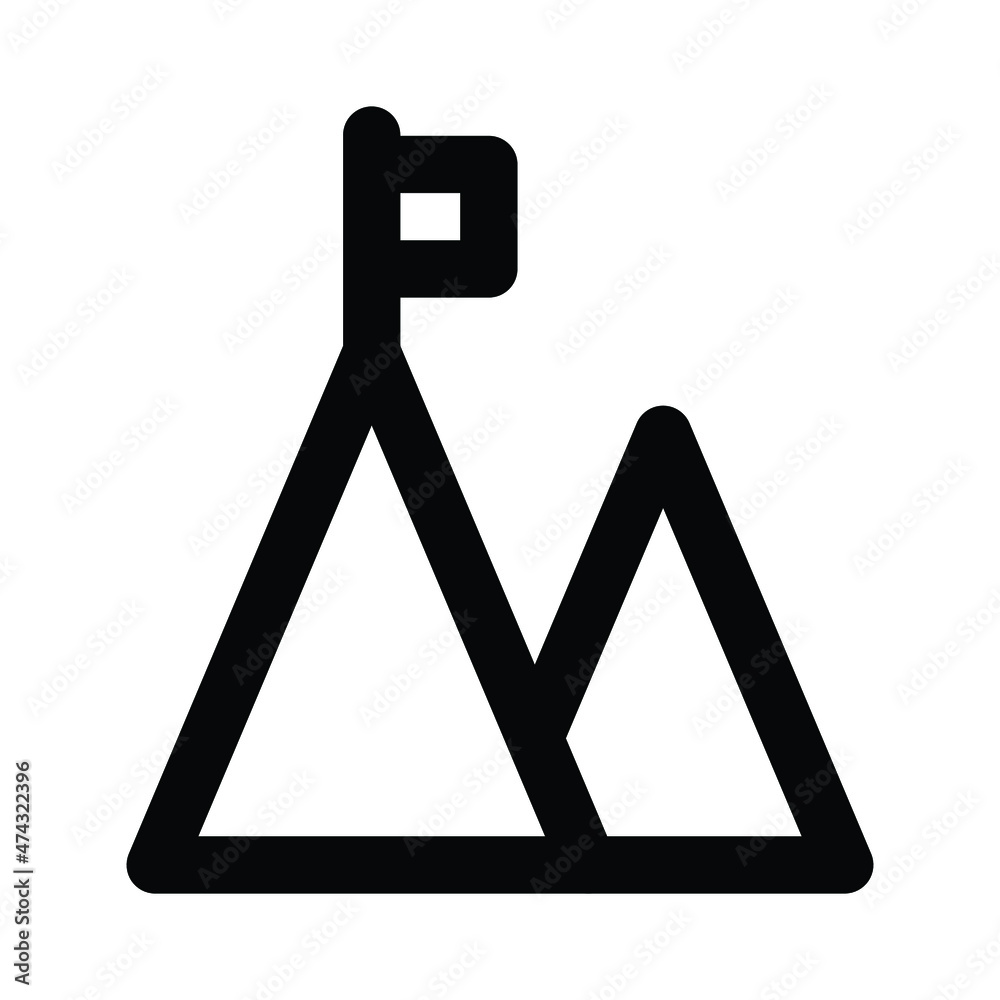 Goal mountain Vector icon which is suitable for commercial work and easily modify or edit it
Goal mountain Vector icon which is suitable for commercial work and easily modify or edit it
