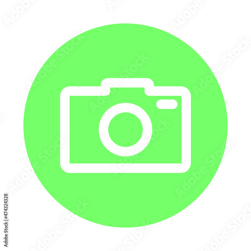 Camera Vector icon which is suitable for commercial work and easily modify or edit it

