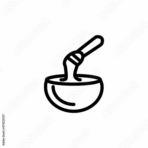 Honey icon in vector. Logotype