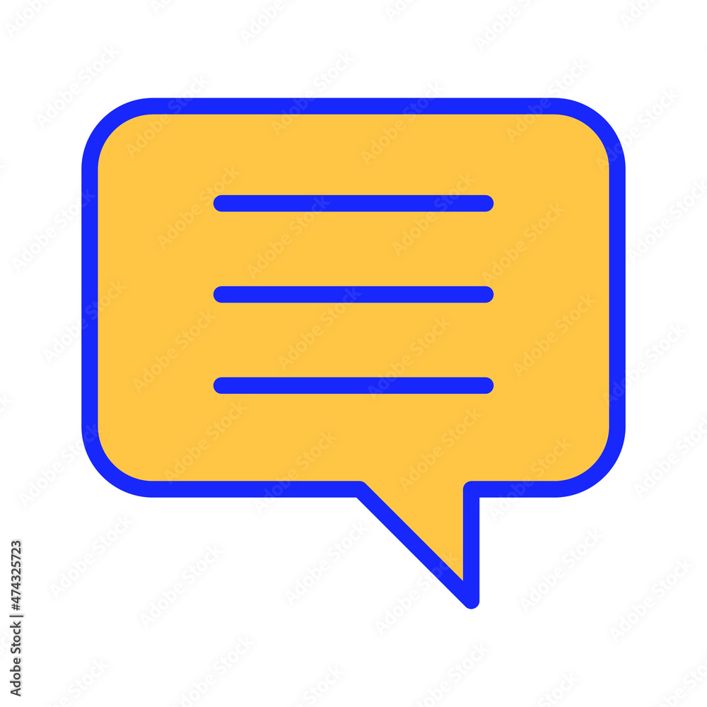 message bubble Vector icon which is suitable for commercial work and easily modify or edit it
message bubble Vector icon which is suitable for commercial work and easily modify or edit it