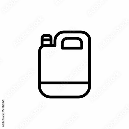 Milk Can icon in vector. Logotype