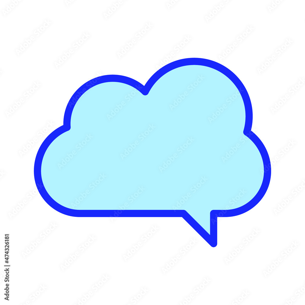 cloud message Vector icon which is suitable for commercial work and easily modify or edit it
cloud message Vector icon which is suitable for commercial work and easily modify or edit it
