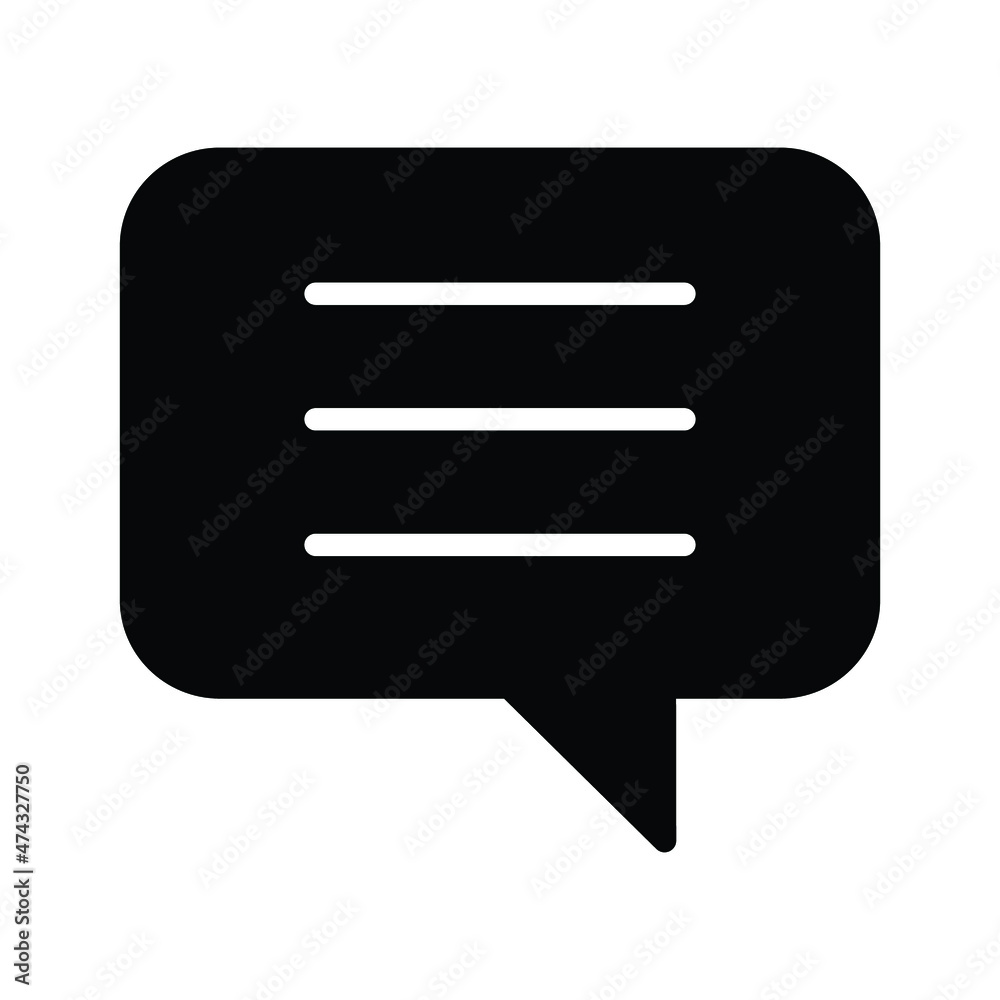 message bubble Vector icon which is suitable for commercial work and easily modify or edit it
message bubble Vector icon which is suitable for commercial work and easily modify or edit it