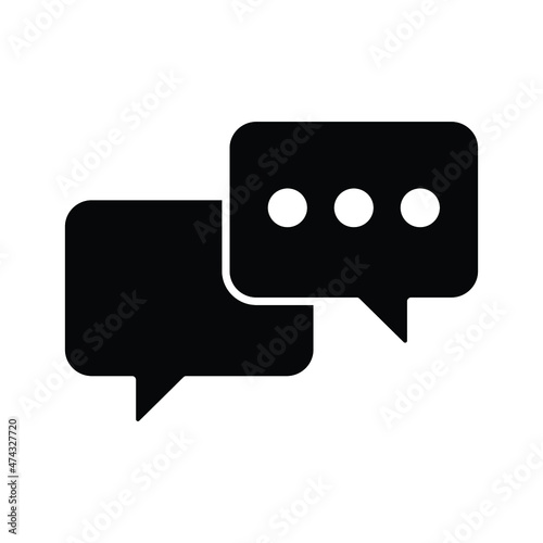 Comments Vector icon which is suitable for commercial work and easily modify or edit it