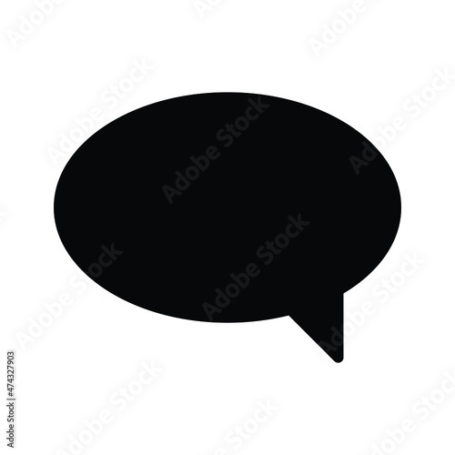 message chat Vector icon which is suitable for commercial work and easily modify or edit it

