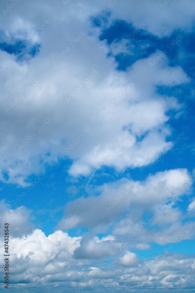 Naklejka premium 青空