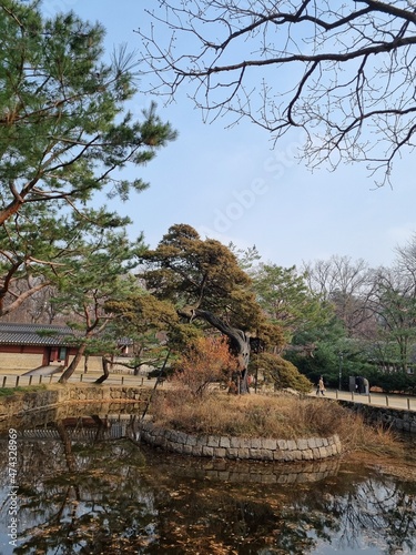 Jongmyo, an old palace in Korea