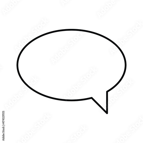 message chat Vector icon which is suitable for commercial work and easily modify or edit it

