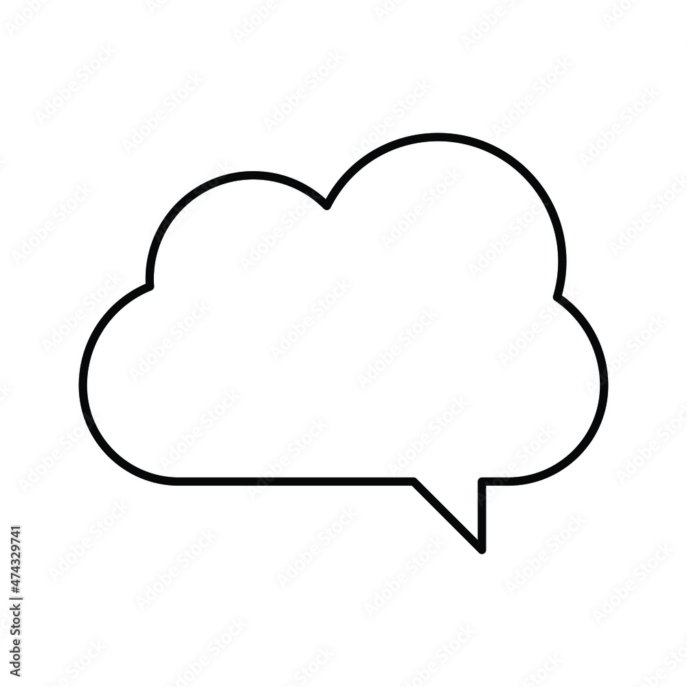 cloud message Vector icon which is suitable for commercial work and easily modify or edit it
cloud message Vector icon which is suitable for commercial work and easily modify or edit it