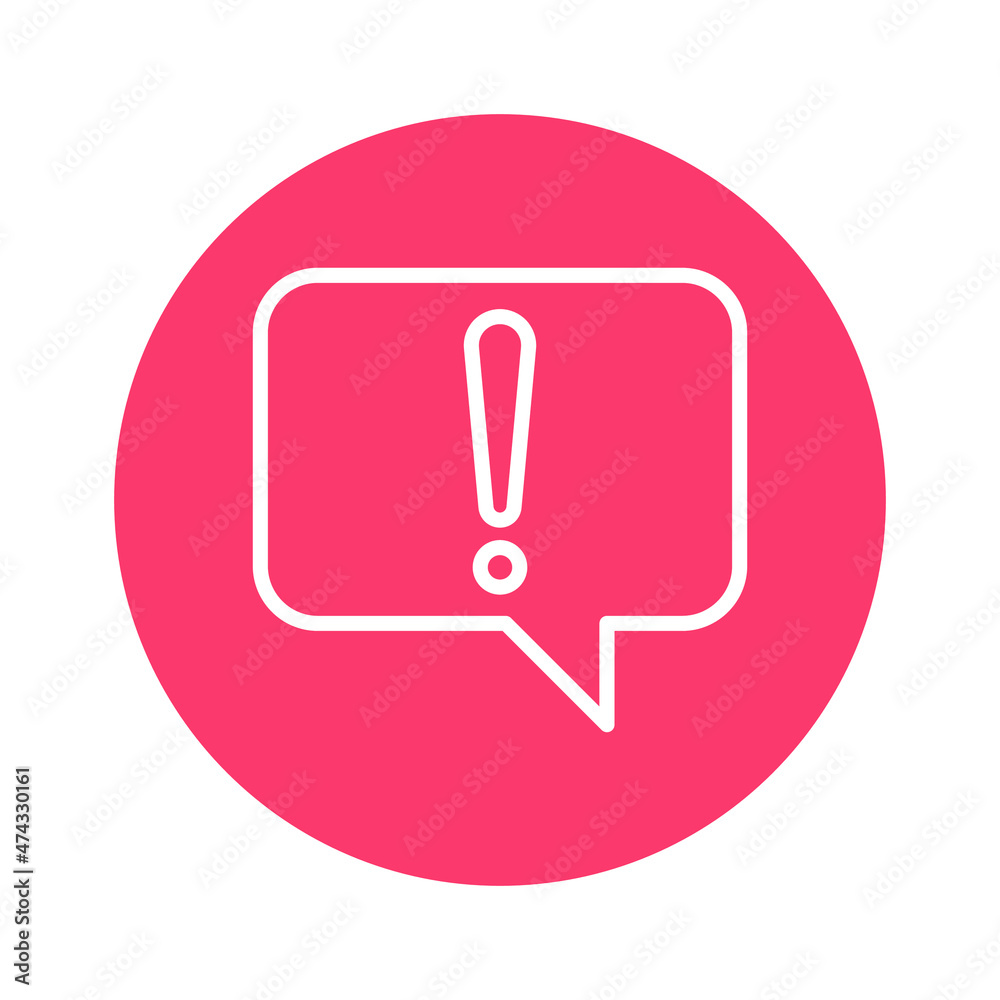Alert chat Vector icon which is suitable for commercial work and easily modify or edit it
Alert chat Vector icon which is suitable for commercial work and easily modify or edit it