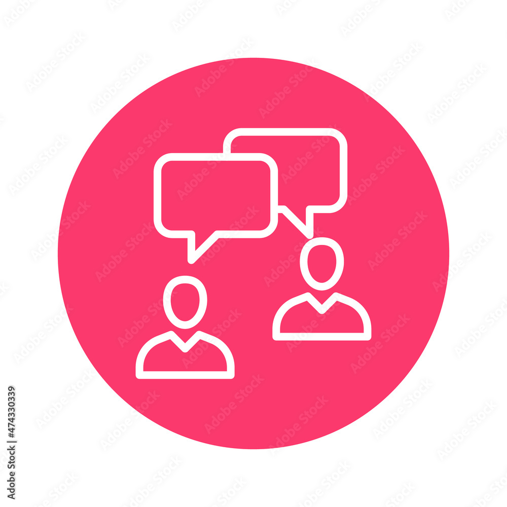 Conversation Vector icon which is suitable for commercial work and easily modify or edit it
Conversation Vector icon which is suitable for commercial work and easily modify or edit it