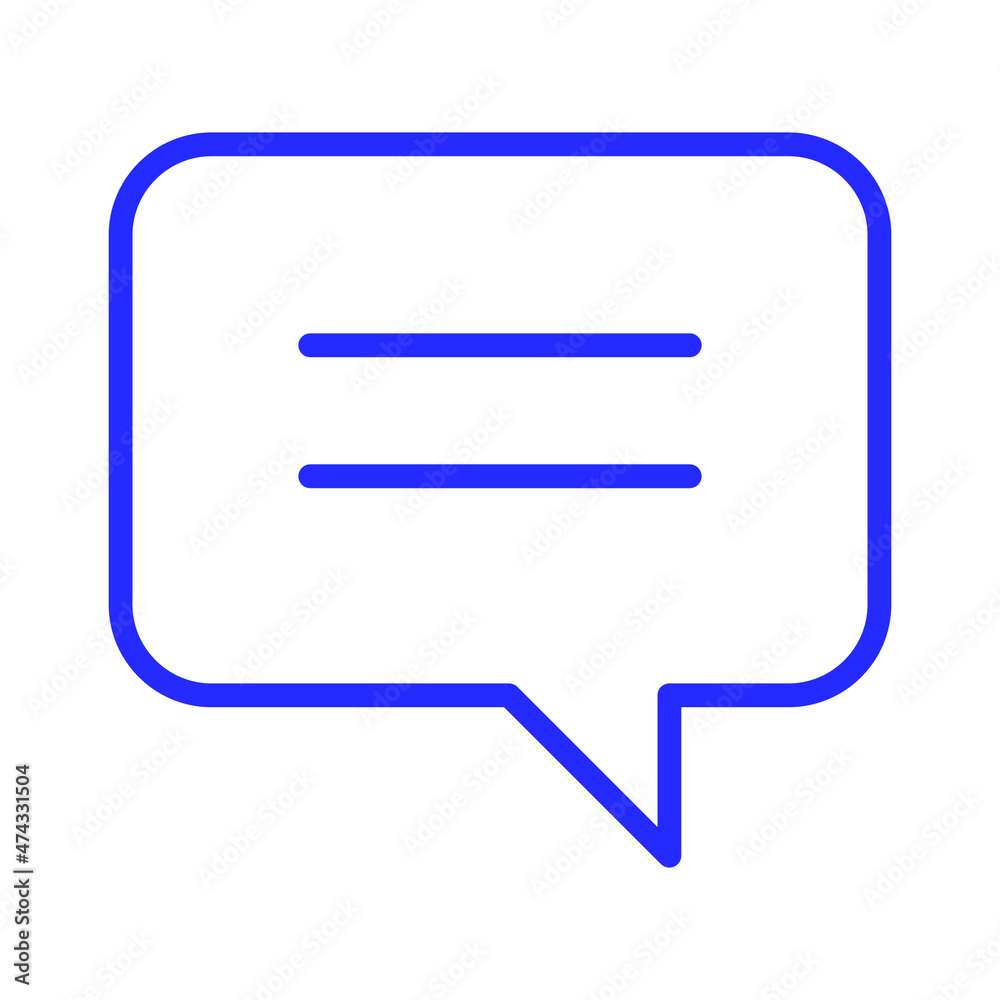 message bubble Vector icon which is suitable for commercial work and easily modify or edit it
message bubble Vector icon which is suitable for commercial work and easily modify or edit it