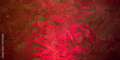 red stone wall bright concrete dark surface outdoor texture grunge background