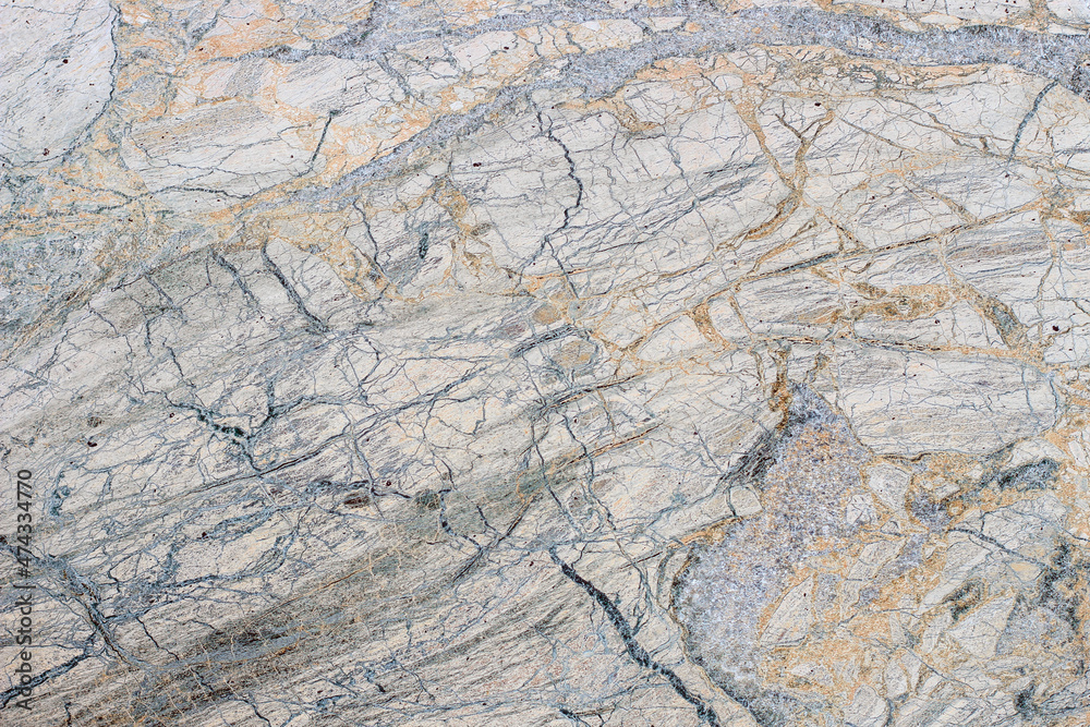 Naklejka premium Marble stone texture with varied pattern with fine lines.