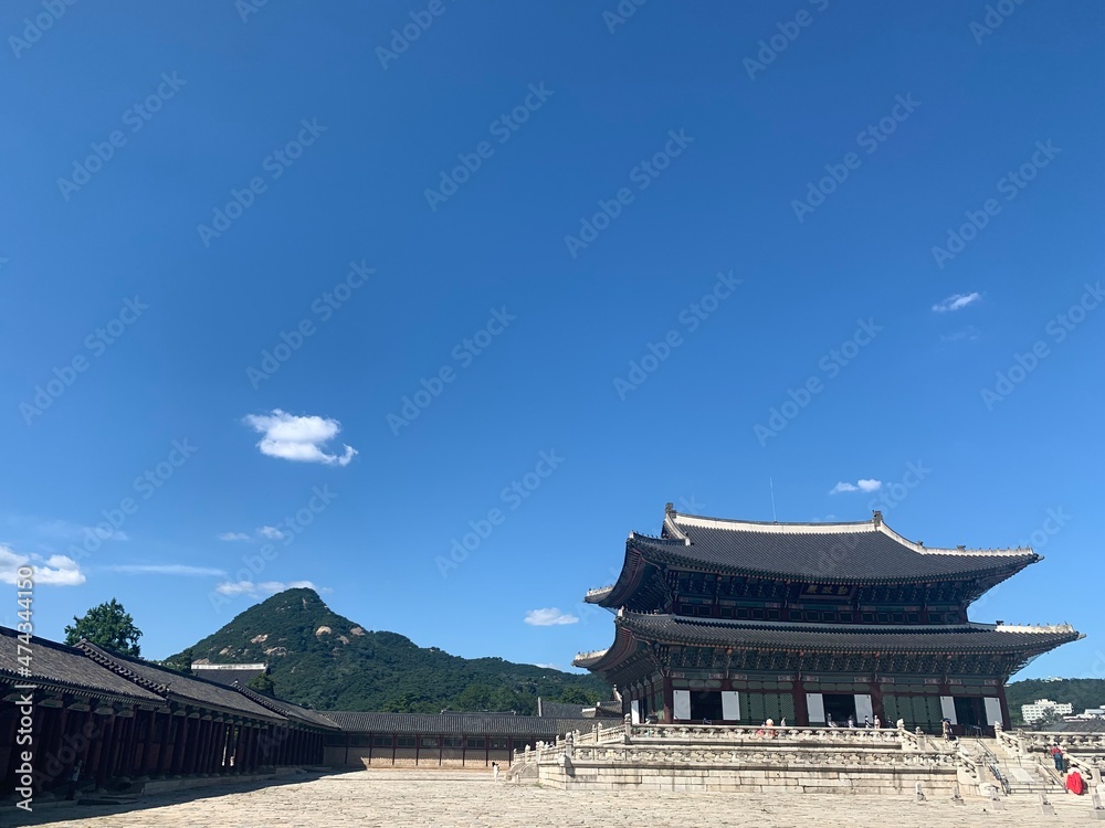Fototapeta premium Geunjeongjeon Hall of Gyeongbokgung Palace