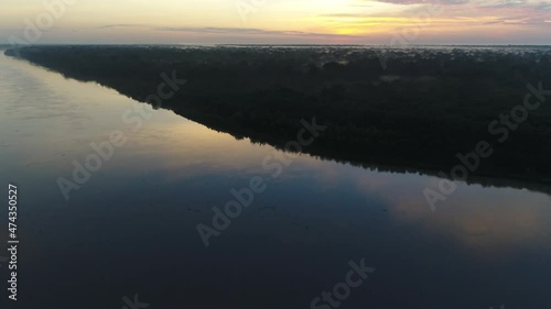 Wallpaper Mural Island drone shot Torontodigital.ca