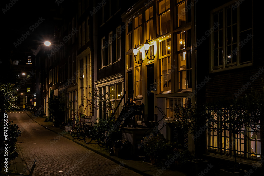 Fototapeta premium Amsterdam city blue hours and night photos..