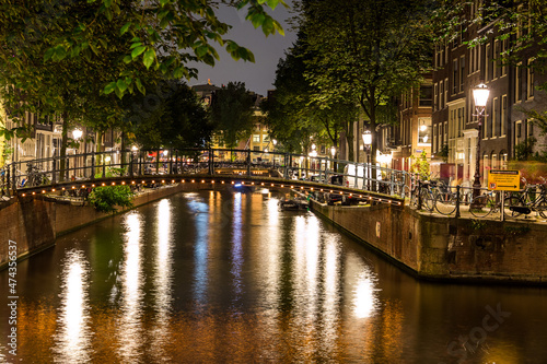 Amsterdam city blue hours and night photos.. © PANAGIOTIS