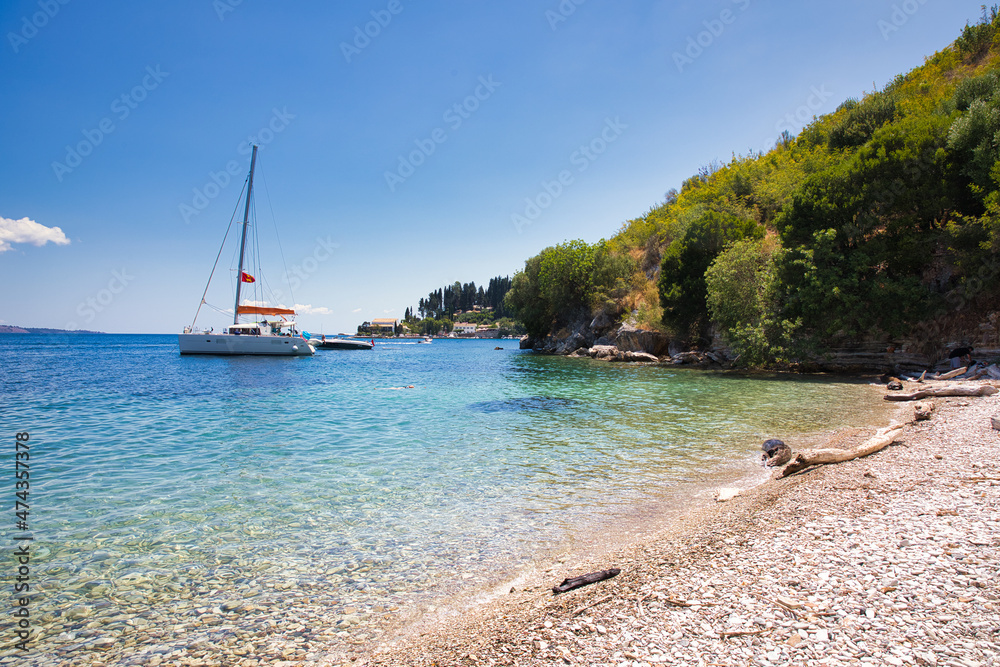 Obraz premium the Island of Corfu in Greece