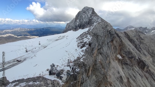 Dachstein mountain suroundinds in Austrian apls