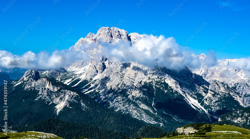High Mountain Peak In The Dolomites In South Tirol In Italy