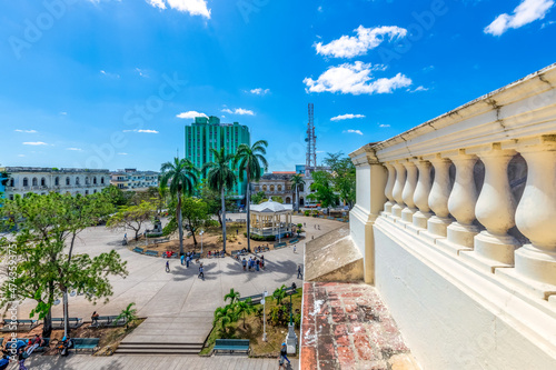 Photography Aerial View of the Santa Clara City Skyline, Cuba