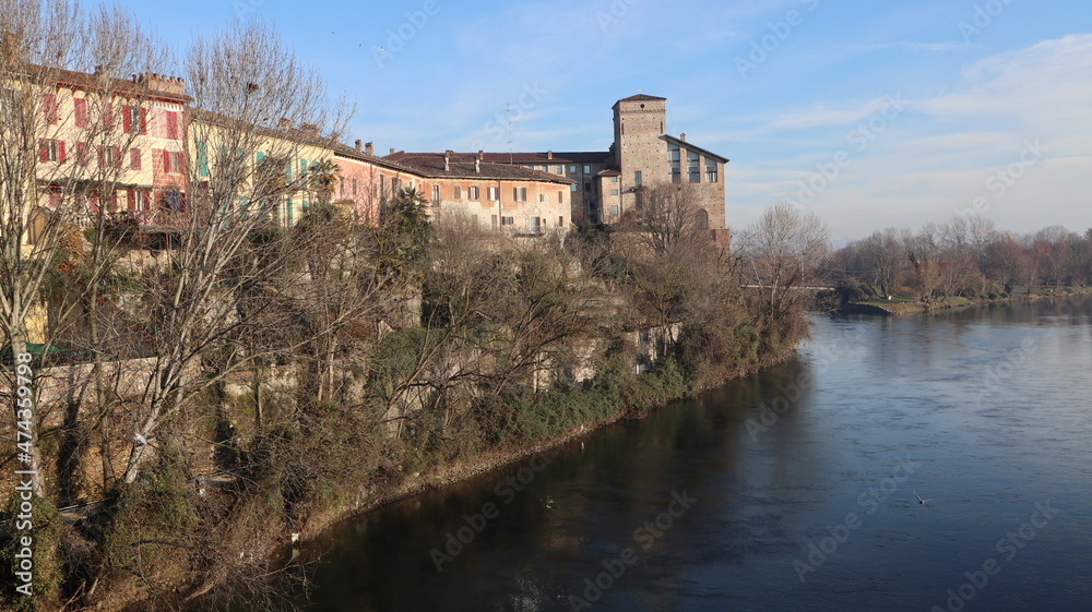 Obraz premium Cassano d'Adda, Lombardia, Italy