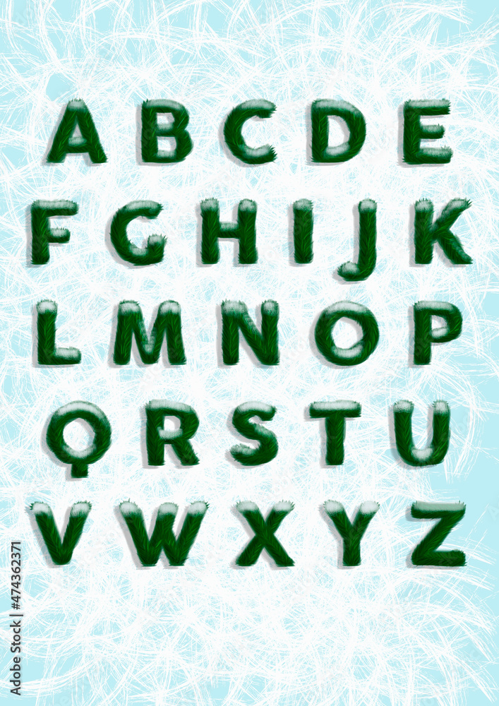 new year alphabet