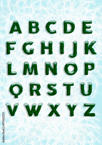 new year alphabet