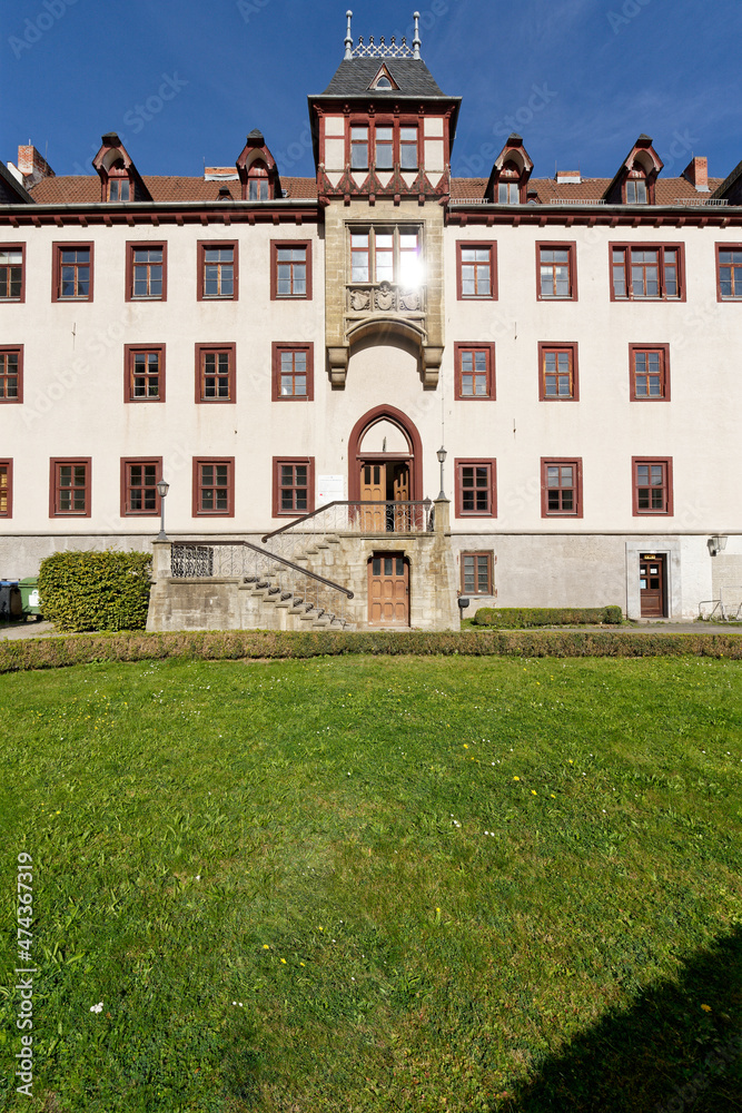 Schloss Elisabethenburg von Meinigen, Landkreis Schmalkalden-Meiningen, Thüringen, Deutschland