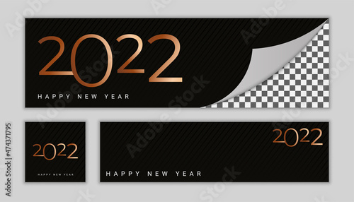 new year themed social media post design