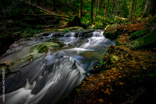 Hiking to the Nagesteiner Waterfalls in the Bavarian Forests