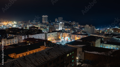 Fotografía Прогулки по темным крышам. Сквер им. Суханова