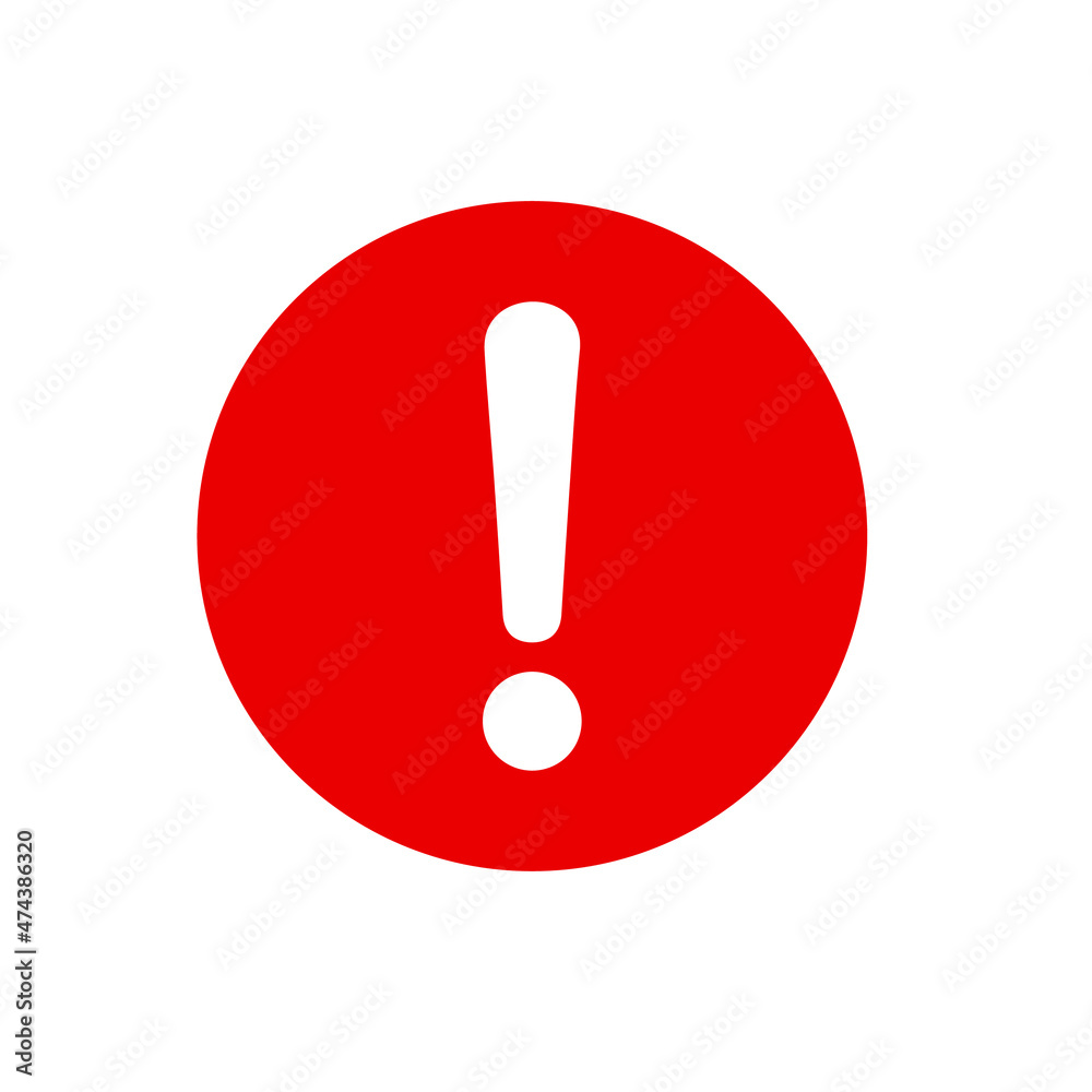 red exclamation mark red exclamation mark