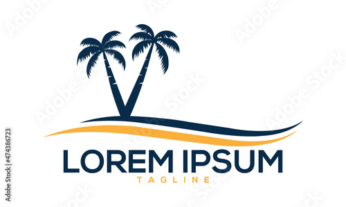 Wallpaper Mural Unique travel logo Modern and minimalist vector and abstract logo Torontodigital.ca