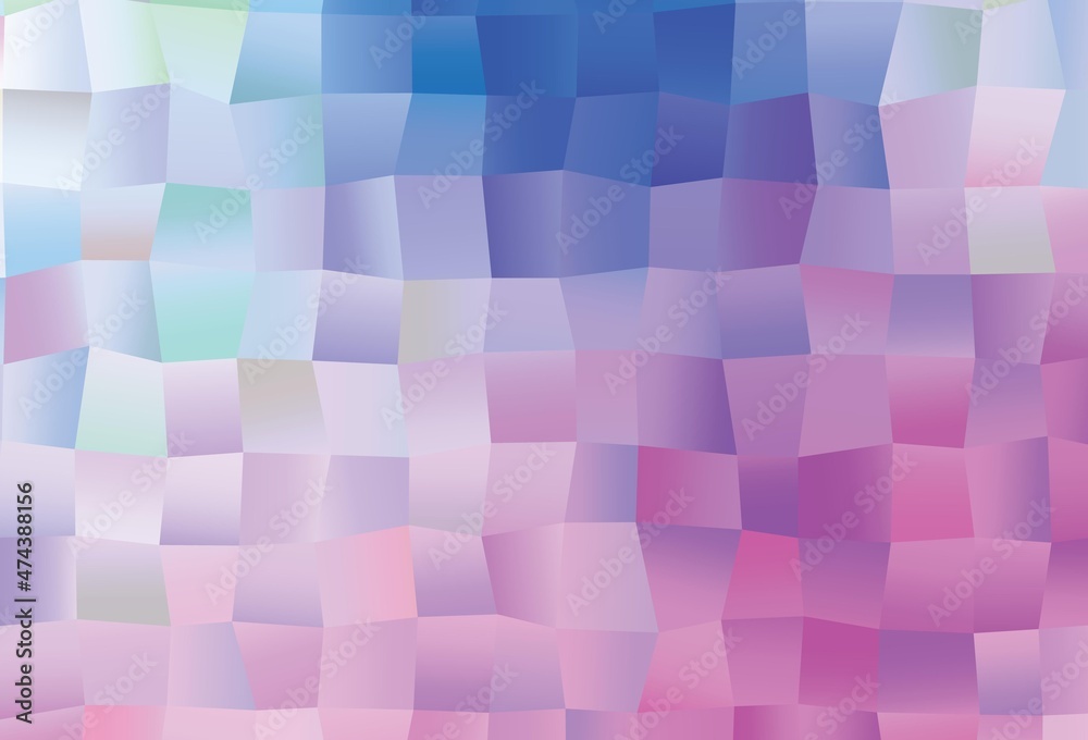 Light Pink, Blue vector texture with rectangular style. Light Pink, Blue vector texture with rectangular style.