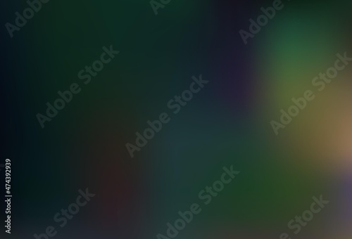 Light Green vector modern bokeh pattern.