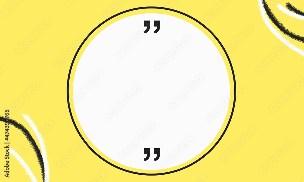 cream background with circles, quotes and strokes cream background with circles, quotes and strokes