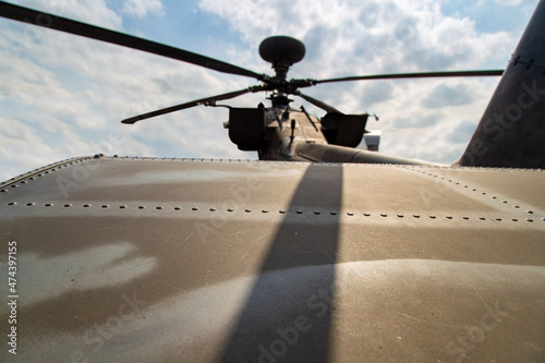 helikopter wojskowy photo