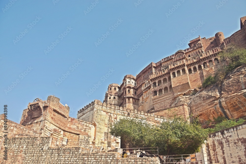 Fototapeta premium mehrangarh fort jodhpur rajasthan india 