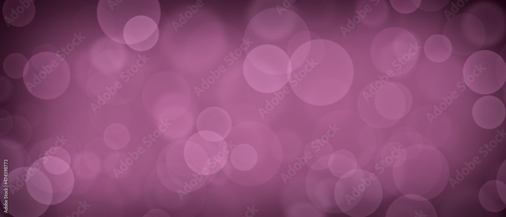 Purple Bubble Bokeh Background Blurred Wallpaper