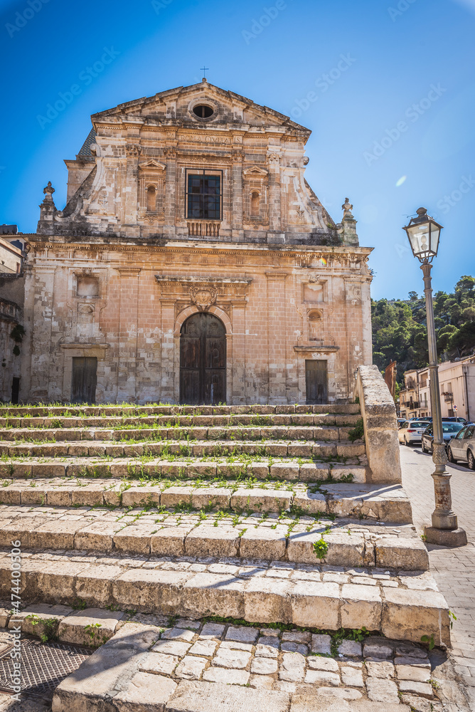 Church of Santa Maria della Consolazione in Scicli, Ragusa, Sicily, Italy, Europe, World Heritage Site