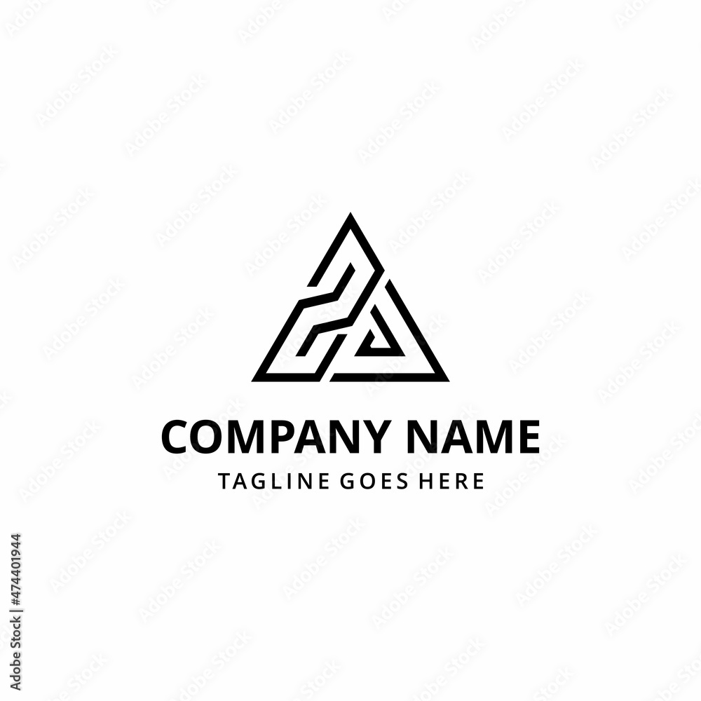 Creative modern abstract illustration initials triangle shape Z D
geometric logo design sign Creative modern abstract illustration initials triangle shape Z D
geometric logo design sign