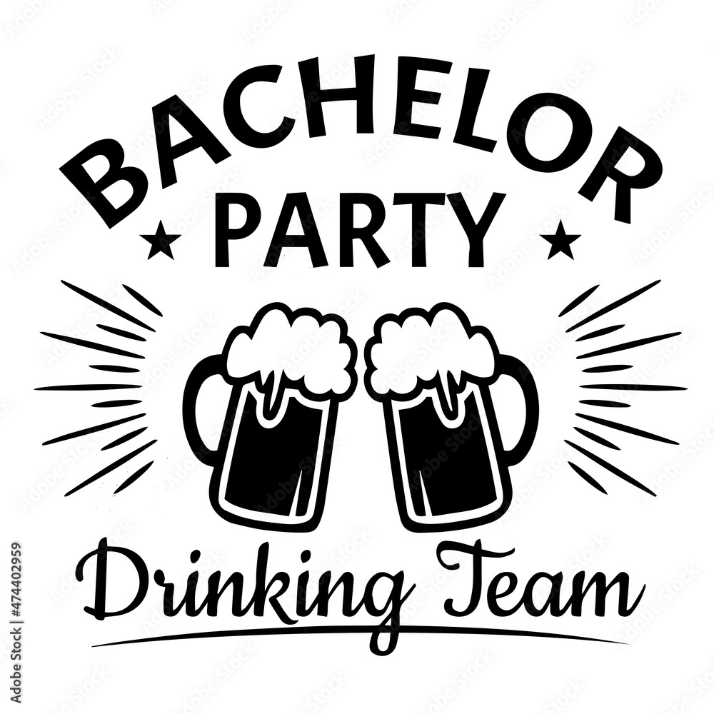 bachelor party logo