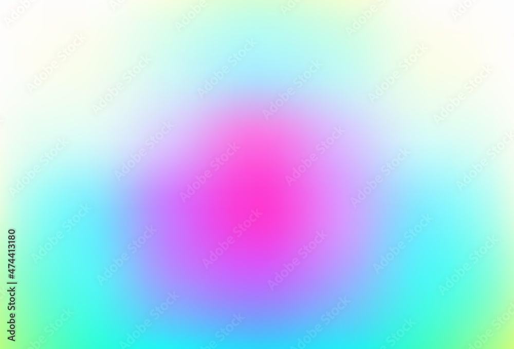 Obraz premium Light Multicolor, Rainbow vector blurred shine abstract pattern.