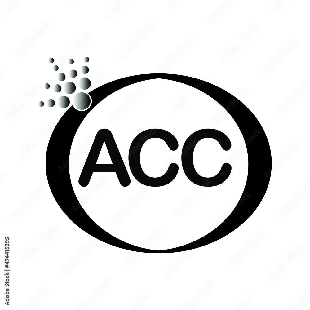 ACC logo icon vector template on white background, Creative Letter ACC Icon. ACC Vector.
ACC logo icon vector template on white background, Creative Letter ACC Icon. ACC Vector.