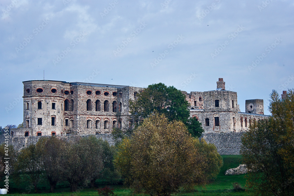 the ancient Poland castle of the 17th century Krzyztopor 